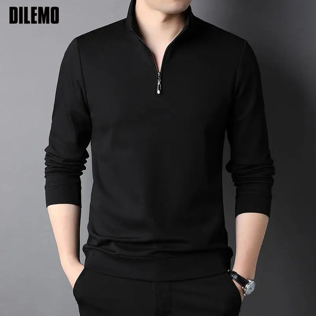 Top Grade 2023 New Fashion Brand Luxury Zipper Polo