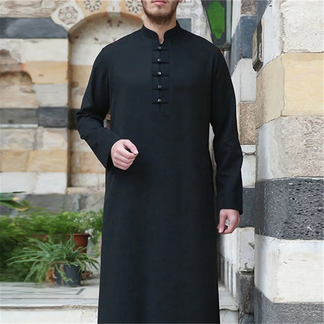 Muslim Robe Men Jubba Thobe Saudi Arabia Kaftan