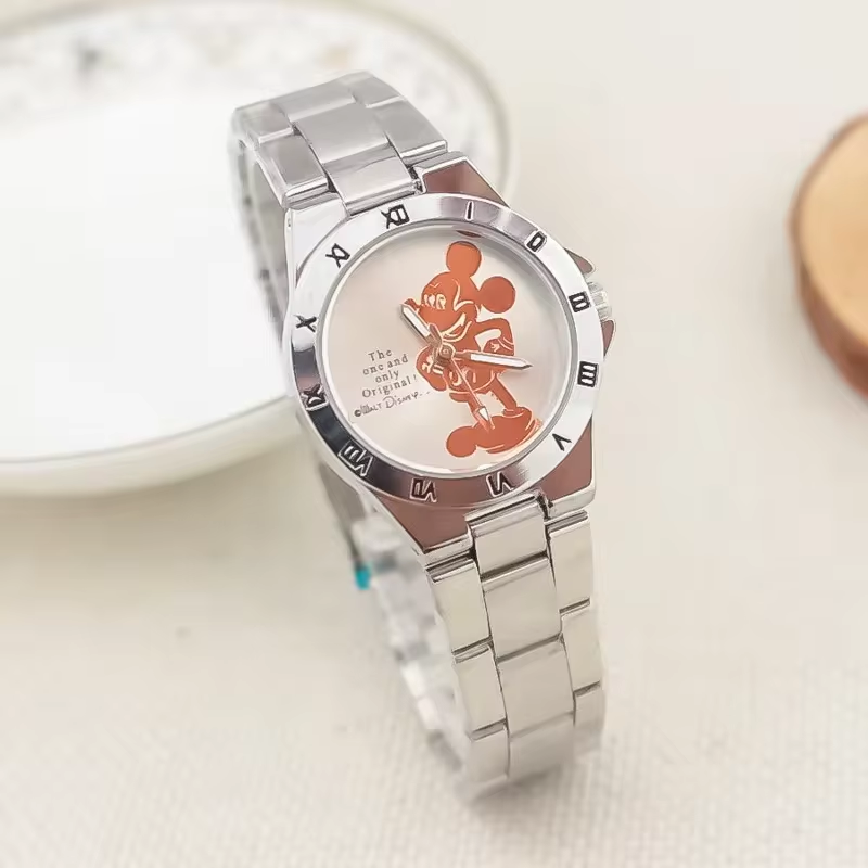 Disney Mickey Minnie BoysandGirls Watch relojes infantiles infantiles relojes relojes y femeninos kids watches girls watches