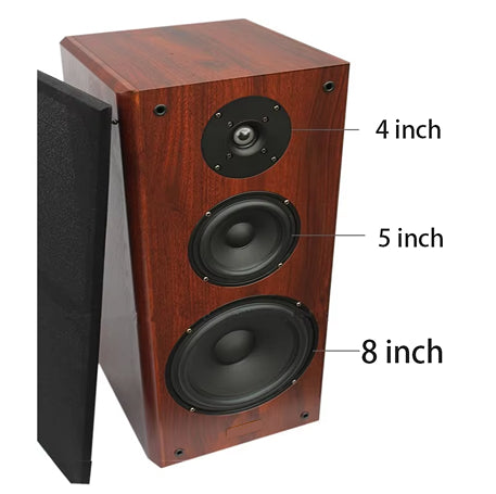 Bookshelf Speakers 7ohm Monitor Passive FeverHifi Surround High Fidelity