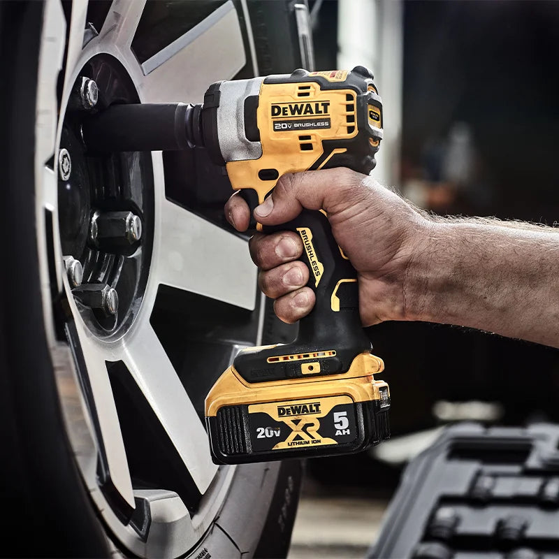 DEWALT DCF911N 20V MAX Brushless Compact Impact Wrench 1/2" Cordless Rechargeable Lithium Electric Wrench Power Tools