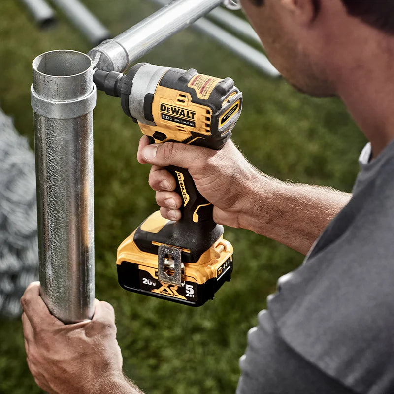 DEWALT DCF911N 20V MAX Brushless Compact Impact Wrench 1/2" Cordless Rechargeable Lithium Electric Wrench Power Tools