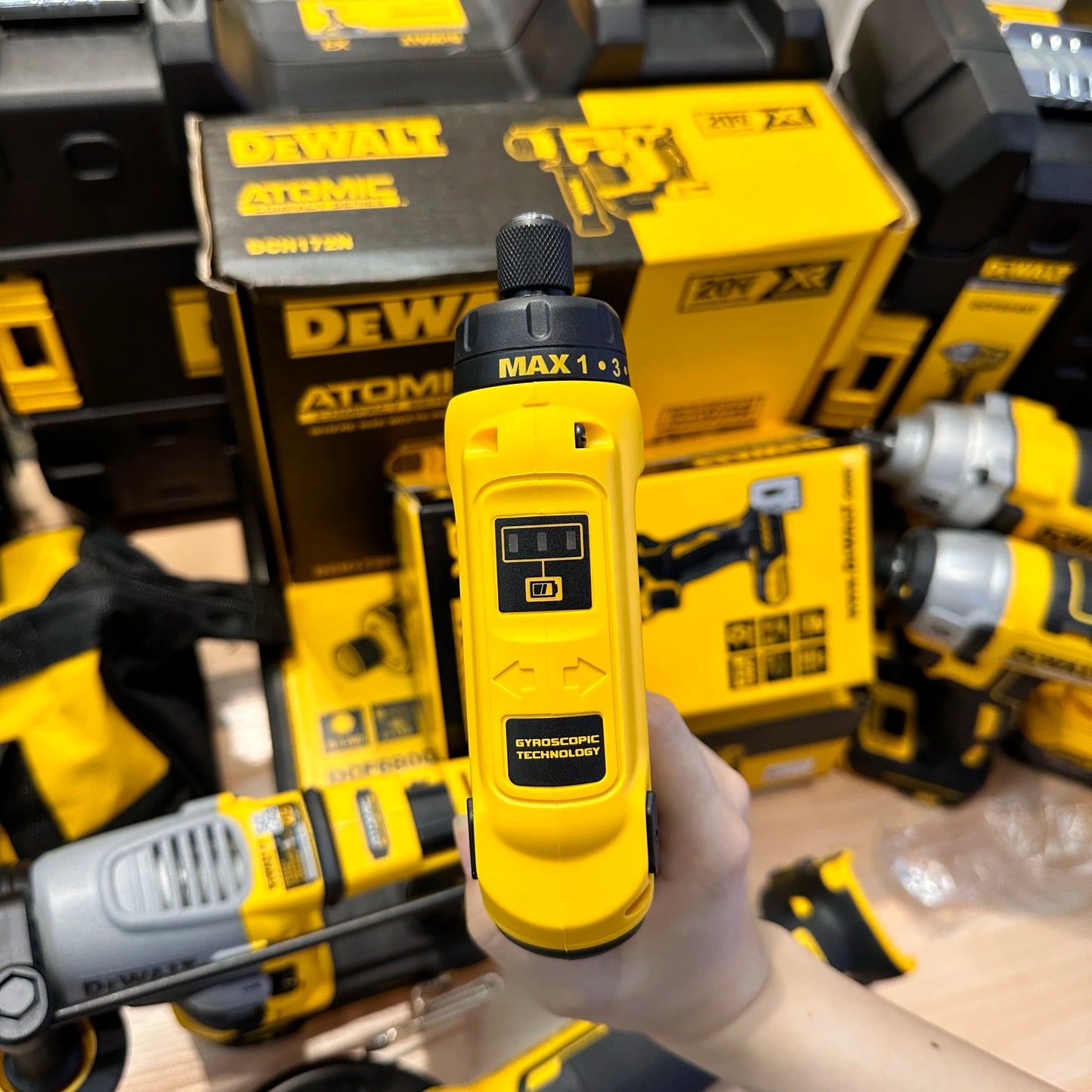 DEWALT Electric Screwdriver DCF680 Cordless Screwdrivers Handle Electric Screwdrivers Foldable Screwdriver Power Tools