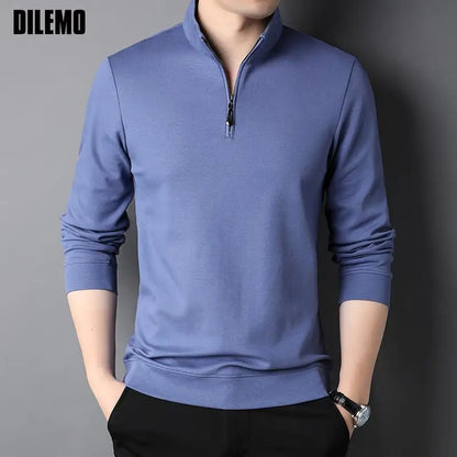 Top Grade 2023 New Fashion Brand Luxury Zipper Polo