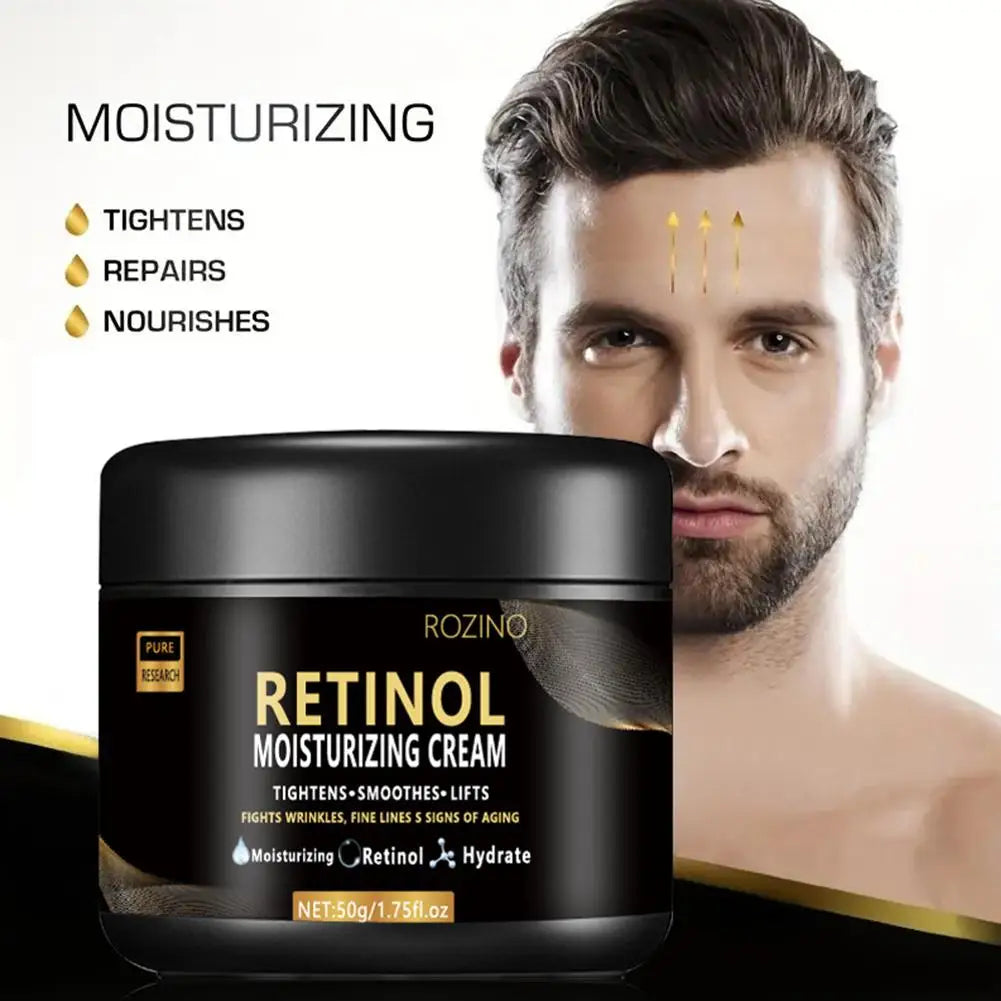 Face Lotion For Men Sensitive Skin Firming Skin Cream Men's Night Moisturizer Anti Wrinkle Cream Facial Skin Care Products T0B3