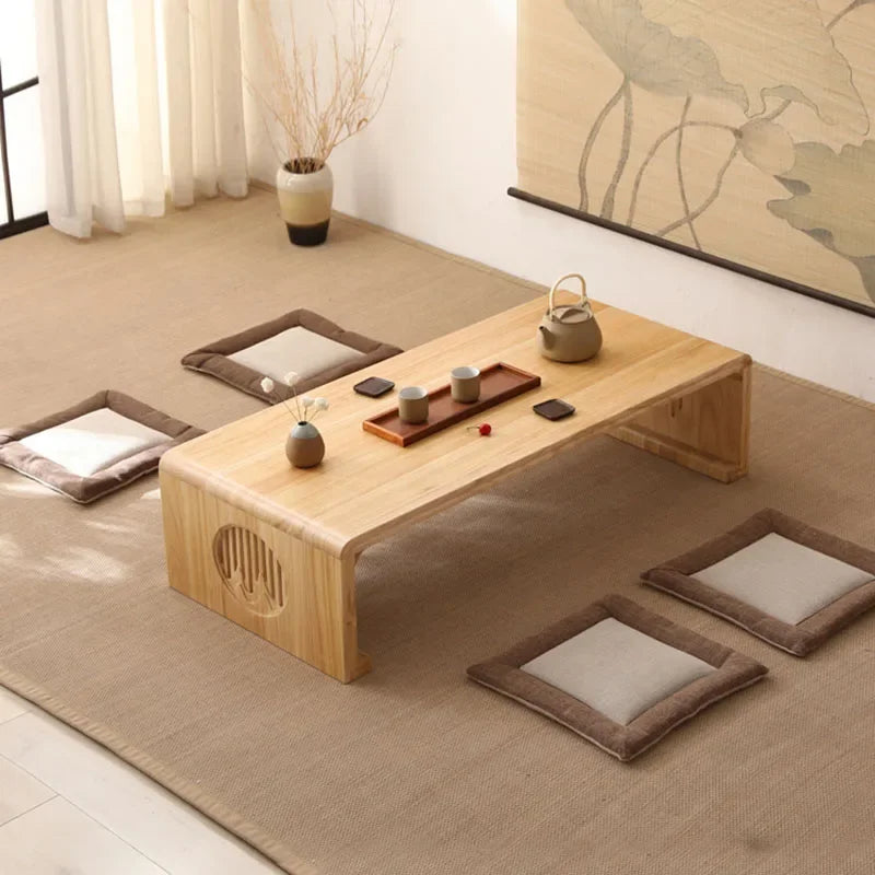 Floor Japanese Coffee Table Wood Entryways Vanity Sideboards Table Storage Couch Mesa De Centro