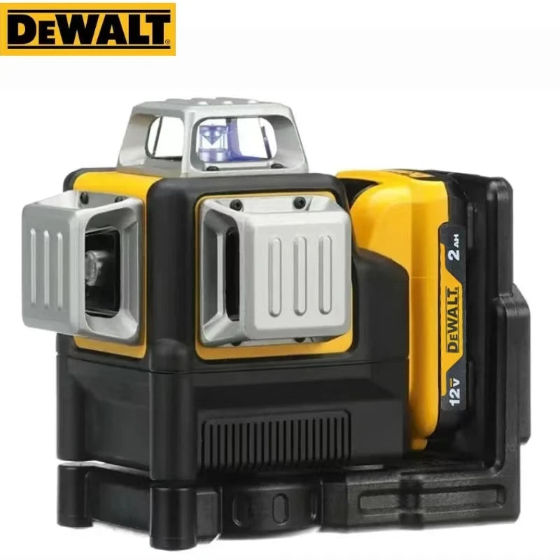 Dewalt DW089LG 3 Sides*360 12 Lines Laser Level Horizontal Green Light tool Meter Outdoor Degree Vertical 12V Lithium Battery