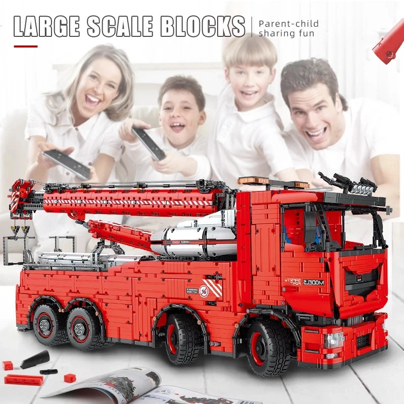 MOULD KING 19008S Technical Motorized Tow Truck MKII Building Block APP Control Mobile Crane Bricks Toys MOC-29848 Kids Gifts