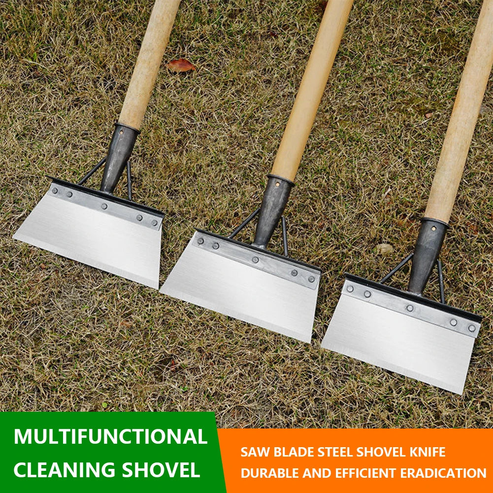 30cm Metal Weed Cleaning Shovel Stainless Steel Cleaning Shovel for Moss