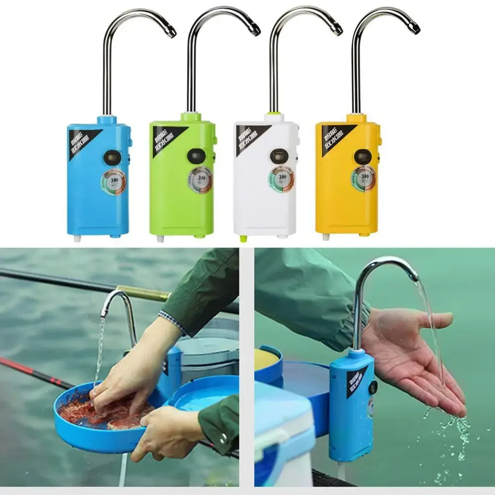 Portable USB Charging Automatic Water Pump 3 Modes Increase Oxygen Sensing Multifunctional Pump for Fishing Accessories