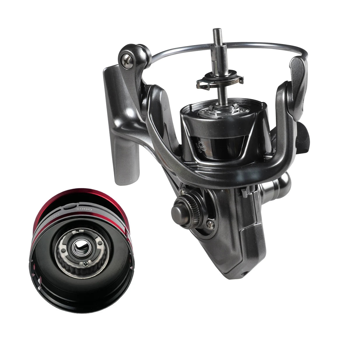 Spinning Reel 2000-5000 Metal Spool Max Drag 16kg 10+1 Bearings Seawater Freshwater Fishing Reel For Fishing Coil 5.2:1