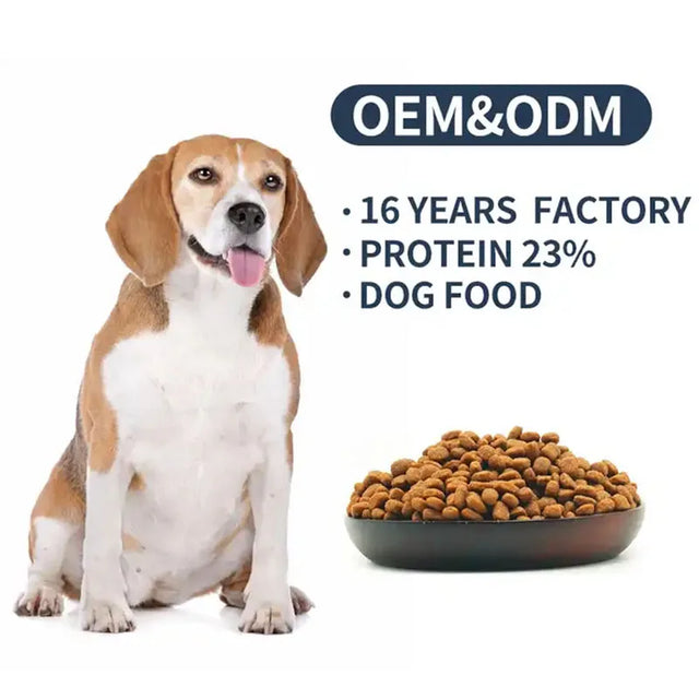 OEM ODM China low price pet food 25% protein probiotic puppy adult dog food