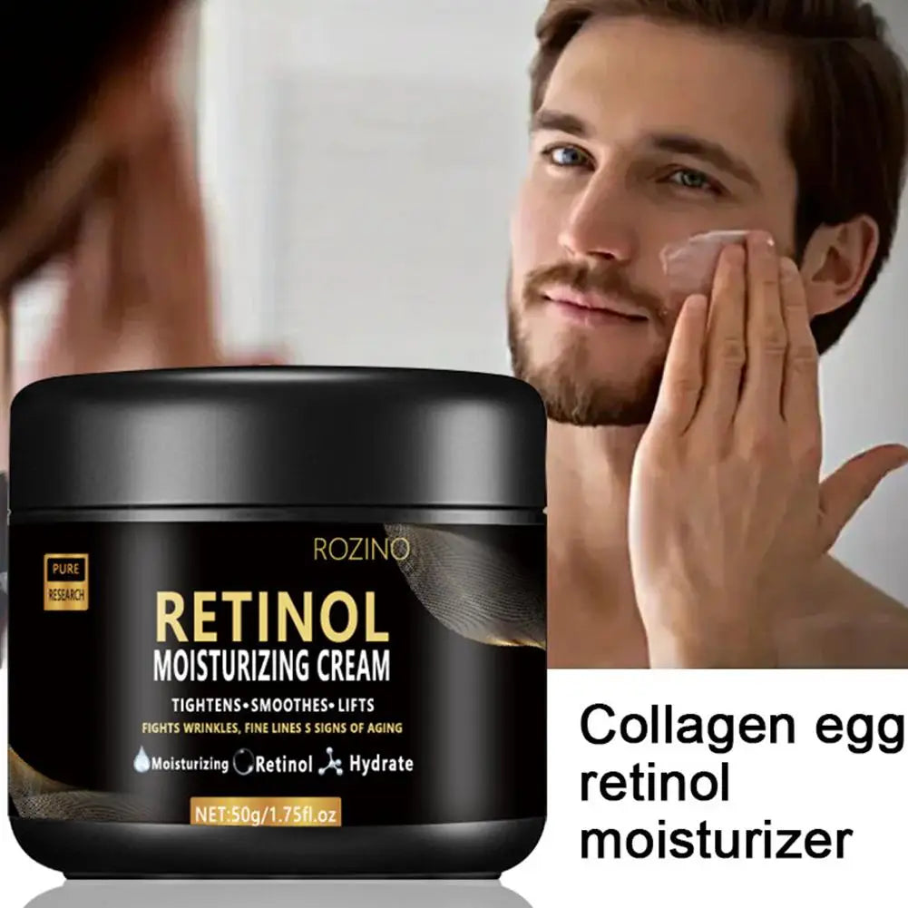 Face Lotion For Men Sensitive Skin Firming Skin Cream Men's Night Moisturizer Anti Wrinkle Cream Facial Skin Care Products T0B3