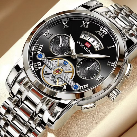 OLEVS Luxury Waterproof Stainless Steel Watch for Men