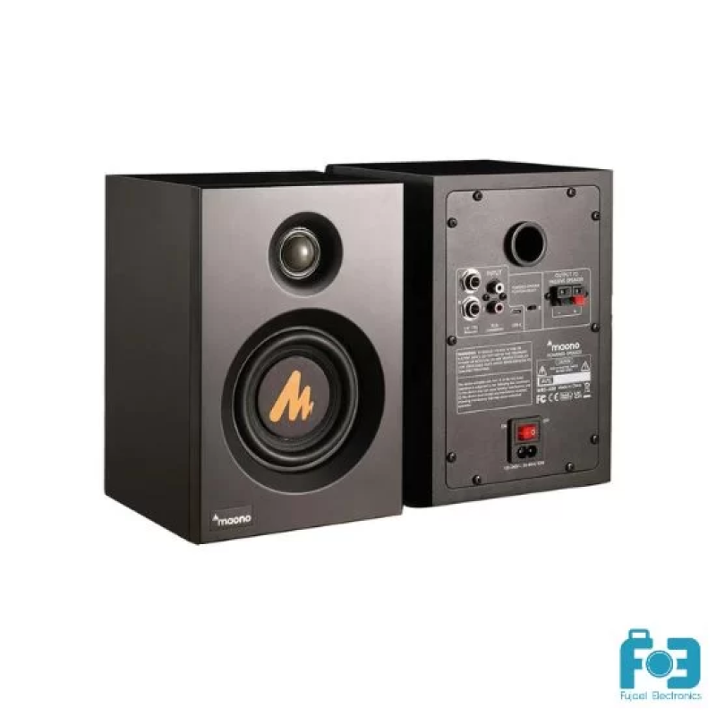 Powered Studio Monitors Speakers 42W Activestudio Bookshelf Speakers Sound