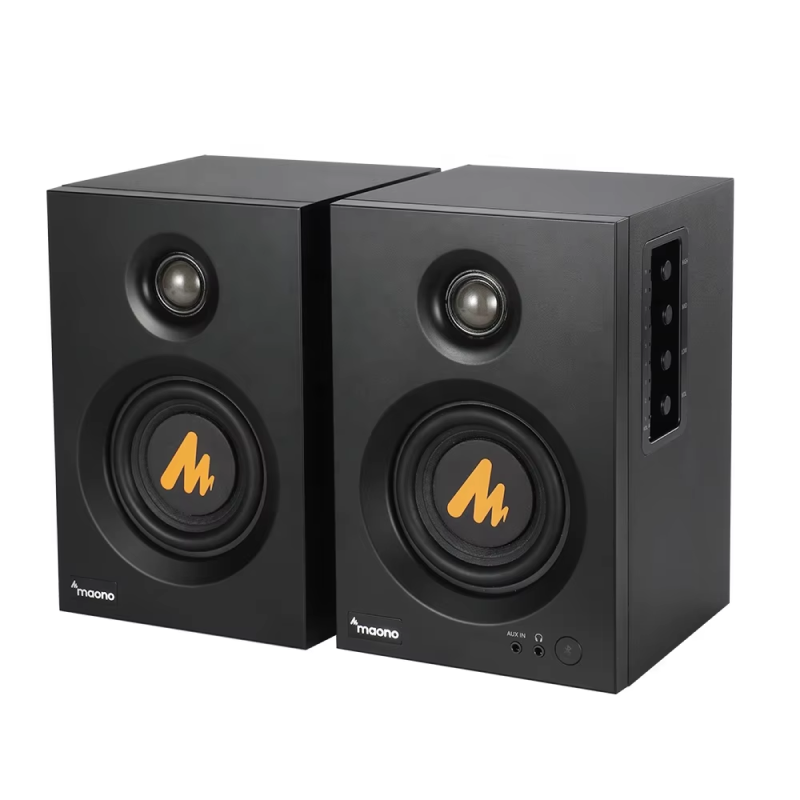 Powered Studio Monitors Speakers 42W Activestudio Bookshelf Speakers Sound